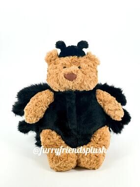 Authentic‼️ NWT jellycat bartholomew bear spider